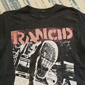 Mens Size S Rancid Band Tshirt Vintage